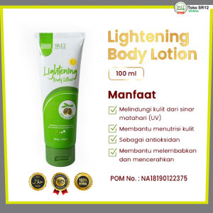 Lightening Body lotion with SPF30 Melembabkan Mencerahkan Menghaluskan dan Meregenerasi Sel kulit