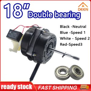 LANG Original Universal Pure Copper Wire 18 Electric fan motor Double ball bearing table fan motor DN