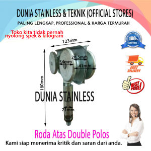 Roda Atas Double Polos