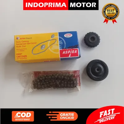 ASPIRA RANTAI TEMENG KOMPLIT KRS HONDA LEGENDA. REVO LAMA. SUPRA FIT NEW