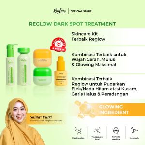 Reglow Skincare Official Paket Whitening Bpom - Krim Whitening Glowing Untuk Kulit Kusam Dan Flek Hitam Original