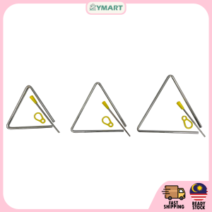 567 inch Triangle Bell Kerincing Triangle 567 | Alat Muzik | Musical Instrument | Omiya