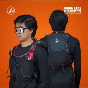 TAS HYDROPACK MONTE SPEED TRAIL 12L TAS RUNNING VEST RUNNING PACK HIKING TEKTOK LARI