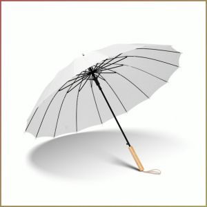 Umbrella Natural System Rain Gear Rainproof Storm Resistance Durable Waterproof Exquisite Gold-plated Edges