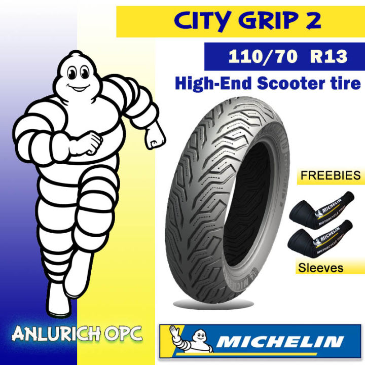 Michelin CITY GRIP 2 110 70 R13 TL High end Scooter Tire Lazada PH