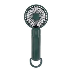 USB Handheld Mini Fan 1200mAh Portable Multifunction 3 Speed Type C Rechargeable Fans With Carabiner For Outdoor Travel