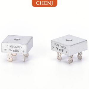 [COD] CHENJ ไดโอดบริดจ์50A 1000V KBPC5010เดียวเคสโลหะ