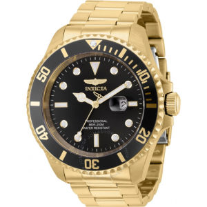 Invicta Pro Diver Mens Watch Gold 54mm (Big Face)