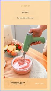 เครื่องกวน คนอย่างรวดเร็ว การควบคุมอัจฉริยะ เครื่องบดเนื้อ ทนทาน ชาร์จมือถือ แข็ง ใช้งานได้จริง