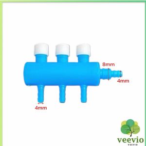 veevio ตัวแยกสายปั๊มอากาศสำหรับตู้ปลา อุปกรณ์ปั๊มลมตู้ปลา Aquarium Air Splitter