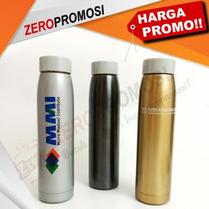 Souvenir Thermos Vacuum Stainless Gamma Cetak Logo