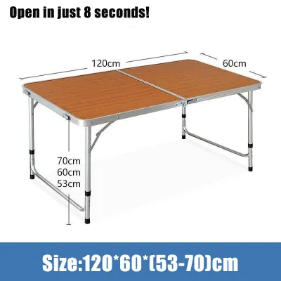 Global Foldable Table Heavy Duty Camping Table Dining set with chair