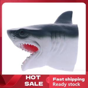 🚚【Local Express Delivery】🚚 Shark Arm Glove Hand Puppet Toy Soft Rubber Shark Glove Interactive Toy
