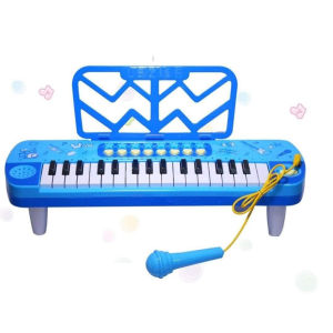 Bộ Đàn Piano Điện Tử 61 Phím MQ-6106 Kèm Micro Dùng Pin Sạc Hỗ Trợ Nhạc & Học Trẻ Em Phong Cách Đông Âu