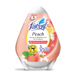 FARCENT Egg Scented Gel Air Freshener Mosquito Repellent 170g ( Lemon ) ( Peach ) ( Floral Fresh ) ( Lavender ) ( Sky Breeze )