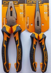 คีมตัด คีมตัดลวด คีมตัดสายไฟ คีมปากแหลม คีมปากจระเข้ DINGQ 8 นิ้ว ด้ามจับหุ้มด้วยยางอย่างดี ตัวละ99 -105 มี2แบบให้เลือกคีมอเนกประสงค์ 8นิ้ว