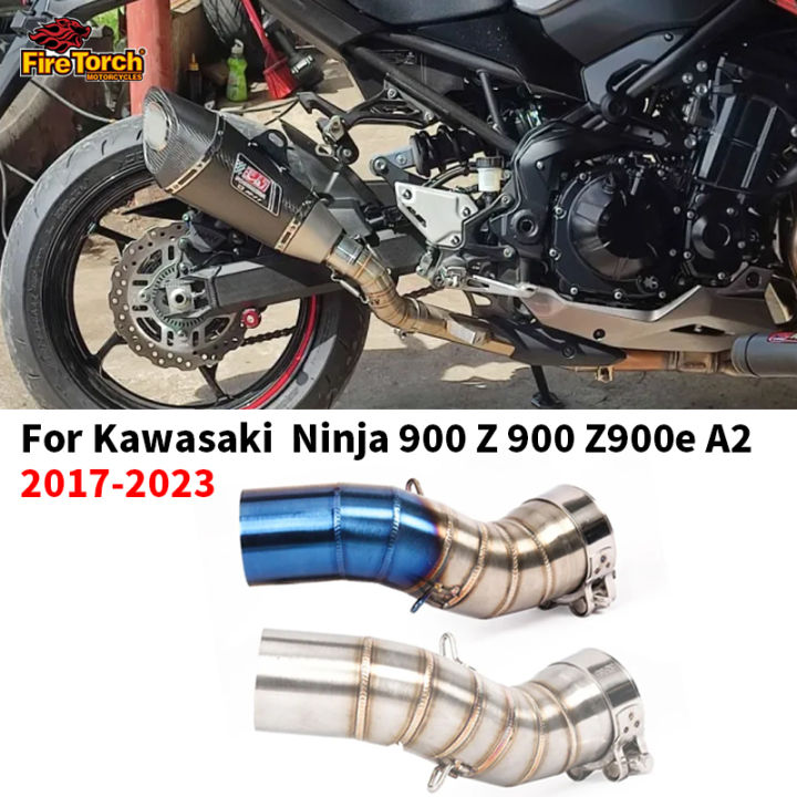 Uitlaat Hitteschild Cover, Motorcycle Middle Link Pipe Carbon Z900