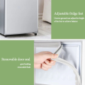 Mini Refrigerator With Freezer 64L Refrigerators For Room Office Frost Fridge Save Electricity 2 Layer Feezing Refrigerator Inverter Personal Ref Space Saver Keep Food Fresh. 