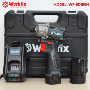 Máy Chuyên Vít Pin WORKFIX WF-SD150N Lực siết 150Nm Siêu Khoẻ 3 Tốc độ Động Cơ Không Chổi Than
