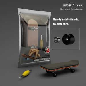 Finger SkateBoard Jari Mini Wooden Finger Skate Board Set Fingerboard Toy Professional Stents