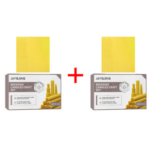 Jaysuing tấm sáp ong làm nến thủ công tự làm Kit nhà sản xuất nến đầy đủ ong Sáp tổ ong tấm nền tảng nuôi ong tấm sáp ong nến CuộN đệm thủ công tự làm tổ ong tấm sáp CHA mẹ-con hoạt động gói vật liệu