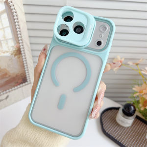 Camera Protection Bracket Magnetic Original Phone Case For iPhone 17 Air Pro Max 17 ProMax For Magsafe Camera Matte Cover