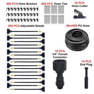 DEKES Atomized universal nozzle 5M/10M/20M suitable for agricultural irrigation orchards vegetable gardens etc