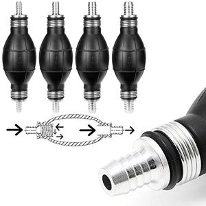 WFYW Bơm Nhiên Liệu bằng tay Bền Cao su Nhôm Hướng dẫn sử dụng Hand Siphon Bơm Chuyển Công Cụ Chất lỏng Nước Xăng Diesel