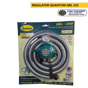 QUANTUM QRL 232 / QRL-232 SELANG DAN REGULATOR GAS TEKANAN RENDAH