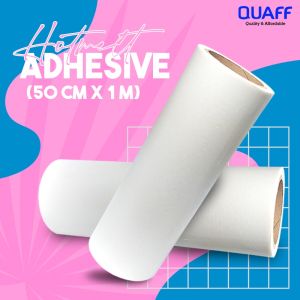 Easyprint QUAFF Hotmelt Adhesive Hotmelt Glue for Patches /Logo and Sublimelt Printing (20inches x 1 meter)