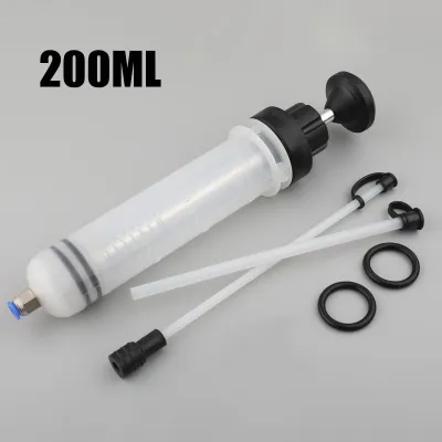 Car Oil Fluid Extractor Fuel Extraction Transfer Syringe Bottle Manual Fluid Extractor Pump with Hose Oil Extractor Pump