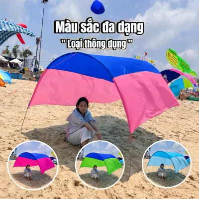 Lều bay đi biển che nắng loại thông dụng ( Mix Màu Ngẫu Nhiên )