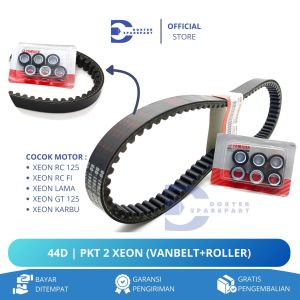 44D PKT 2 HEMAT MURAH VANBELT + ROLLER XEON RC FI / XEON OLD KARBU / XEON GT / PANBEL / KIRIAN