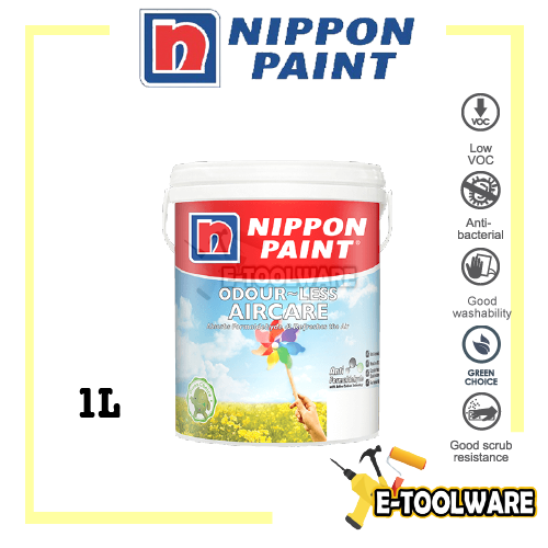 1L Nippon Paint Odourless Air Care | Lazada