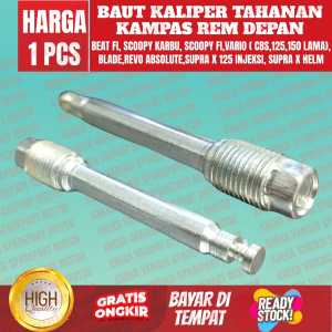 Baut Kaliper Cakram Depan / belakang Supra X 125/Beat/Vario/Scoopy/Revo harga 1pcs