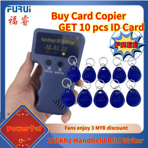 【COD】FURUI Rfid Card Duplicator for rfid card 125khz contactless smart id ic card copier tag reader access card clone machine