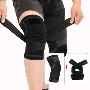 Sports Knee Brace With Compression For Knee Joint With Side Stabilizers Joint Pain Relief Adjustable Knee Support Braces