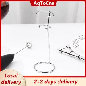 [COD] AqToCna Ship within 24 hours 1PC Kitchen Mixer Stands Versatile Stainless steel Egg Beater Rests Eggbeater Silver Brackets