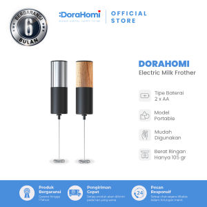 Milk Frother Stainless Steel USB Rechargeable Pengocok Susu Portable