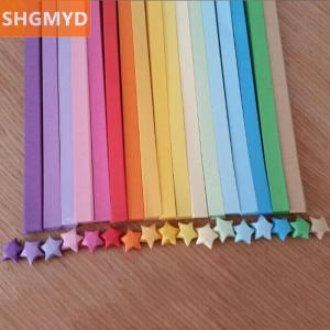 [COD] SHGMYD Origami Lucky Star Paper Strips Folding Paper Ribbons Colors