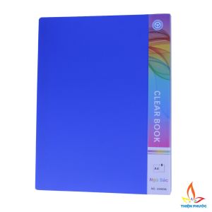 Bìa lá A4 nhựa nhiều lá Ngũ Sắc 20 - 40 - 60 lá THIỆN PHƯỚC