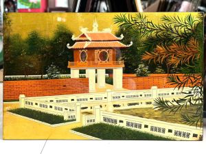 Tranh sơn mài  - VĂN MIẾU QUỐC TỬ GIÁM - Hàng cao cấp xuất khẩu trang trí làm quà tặng..