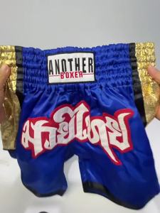 2025 New Muay Thai Shorts 2025 New Boxing Shorts Women Men Child Embroidery Kickboxing Training Pants Sanda Martial Arts Fight Equipment