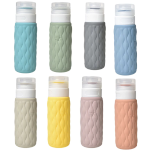 100ml chai du lịch Silicon cho đồ dùng vệ sinh cá nhân du lịch Essential leakproof bơm lại chai bóp được kích thước phù hợp đi du lịch container