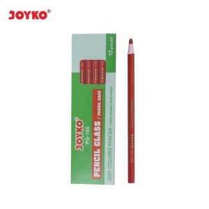 (1BIJI)JOYKO PENCIL KACA MERAH PG100