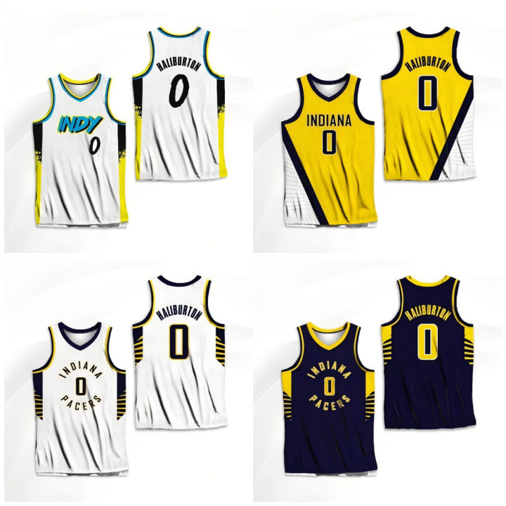 2026[Free Customized Name And Number] New Basketball Jersey Indy Pacers ...