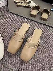 [Free Shipping] Rhinestone Flip-Flops For Women Beach Fashion 2026 Can Be Worn Outside New Summer Style Versatile Non-Slip With Rhinestones WomenS Sandals