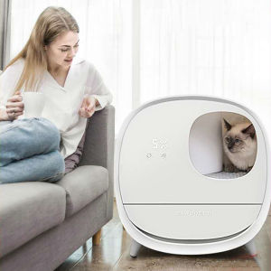 Intelligent Deodorant Cat Litter Box Fully-enclosed Toilet Training Kit Smart Automatic Pet Liiter Tary Cat Litters Bedpans