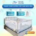 Thanh Chắn Giường Gấp Gọn Thông Minh Pakey, Không Cần Lắp Đặt, Cải Tiến Khóa Kép Cố Định. 