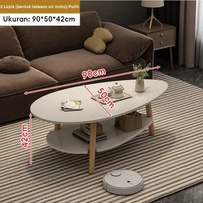 Meja Tamu Meja Kopi Coffee Table Meja Tamu Minimalis Modern Meja Minimalis Meja minimalis ruang tamu samping